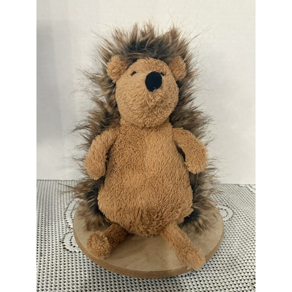 Jellycat Other - Jellycat London Spike Hedgehog Brown Plush Soft Toy Stuffed Animal 12" Retired